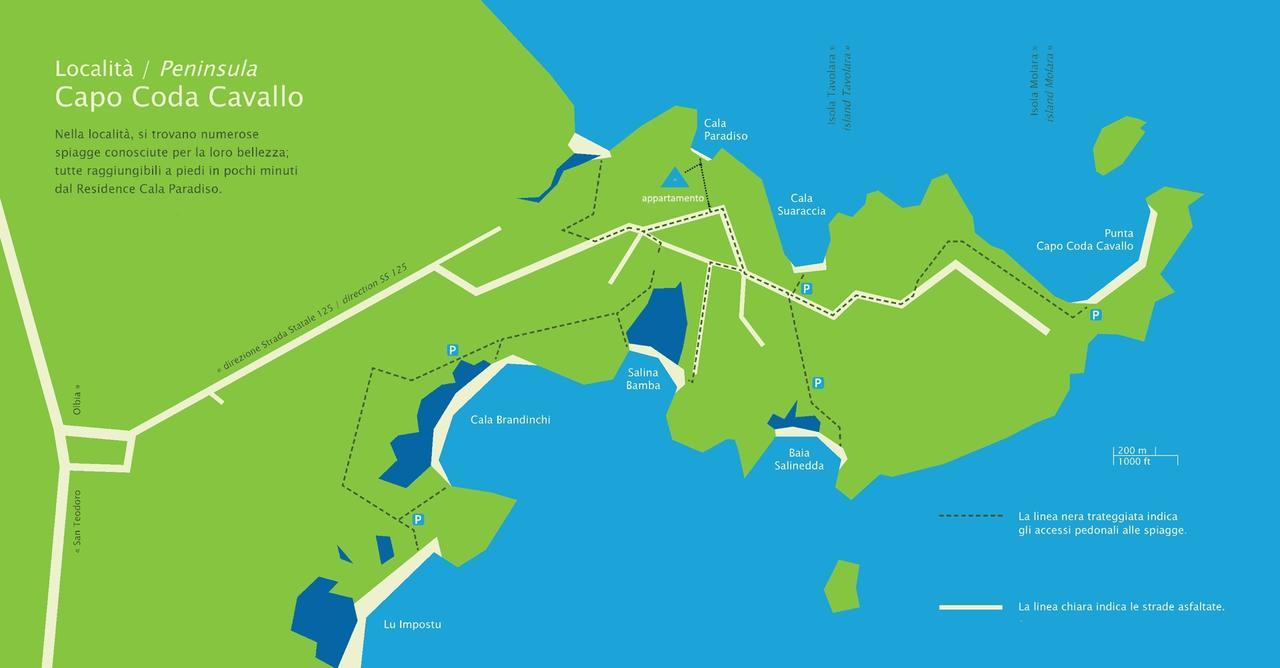 Appartamento Cala Paradiso San Teodoro  Eksteriør bilde